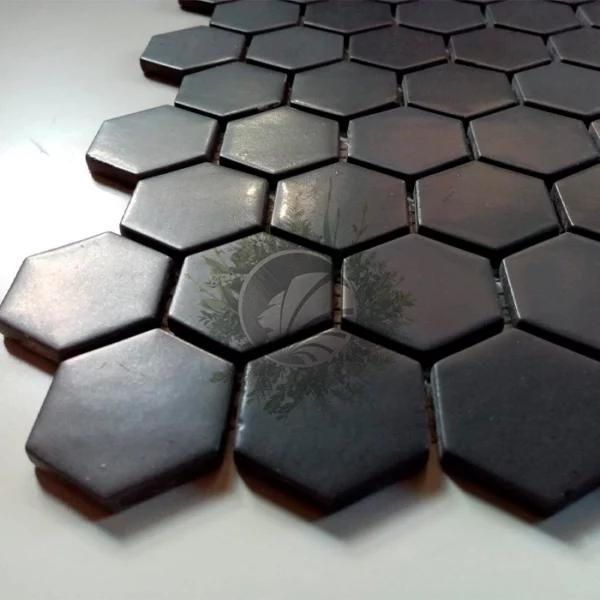 Hexagonal Antracita Mate - Imagen 2