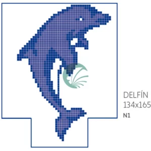 Gresite piscina Delfín