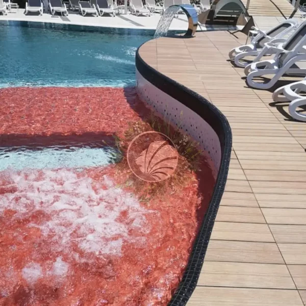 piscina niebla rojo 805