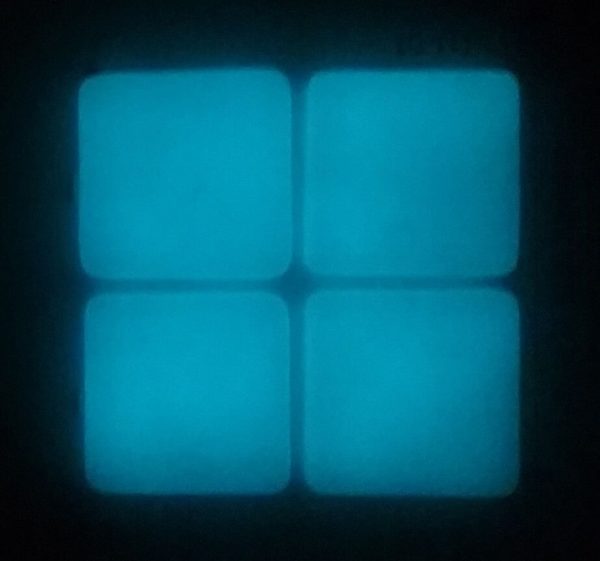Luminiscente 01 (luz azul)