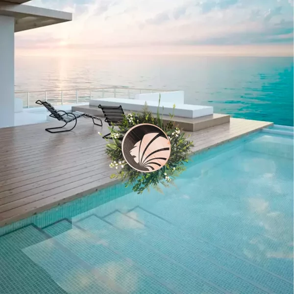 Gresite 516 Niebla verde turquesa 38x38