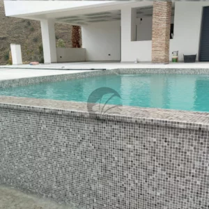 piscina gresite antideslizante color gris