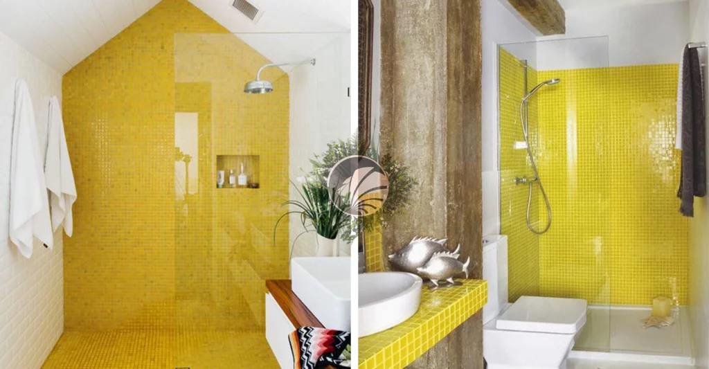 gresite amarillo para el interior de casa