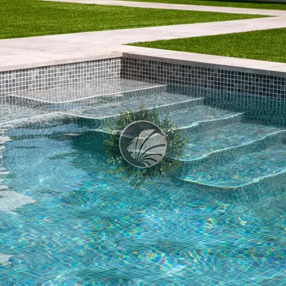 piscina gris con gresite niebla gris 515