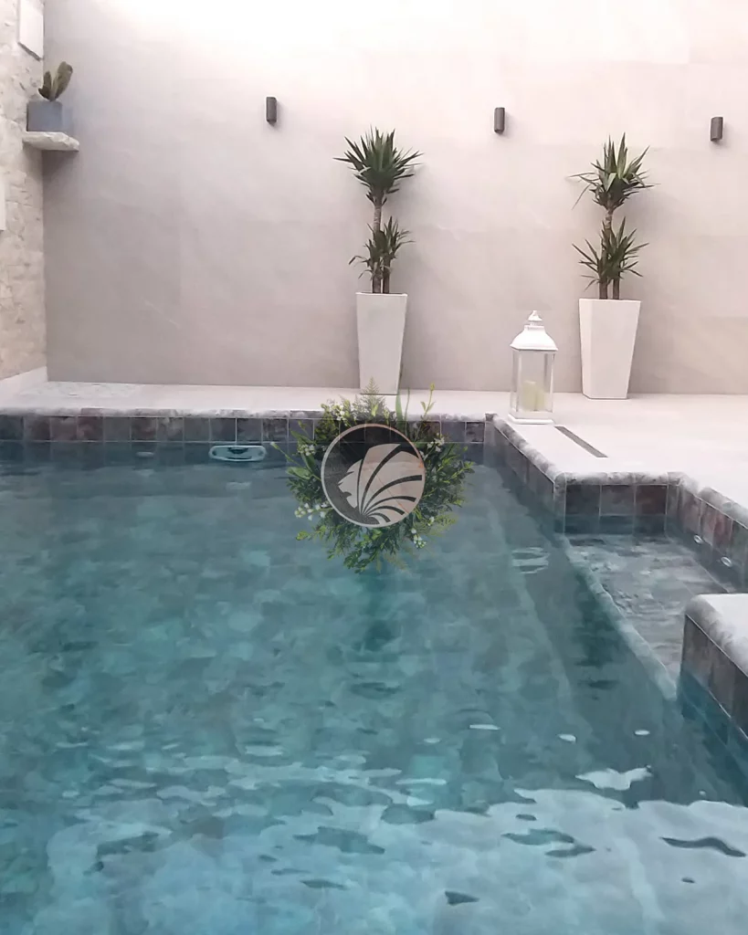 piscina porcelanico gris ocean