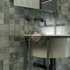 pared de baño con gresite antideslizante java 5x5