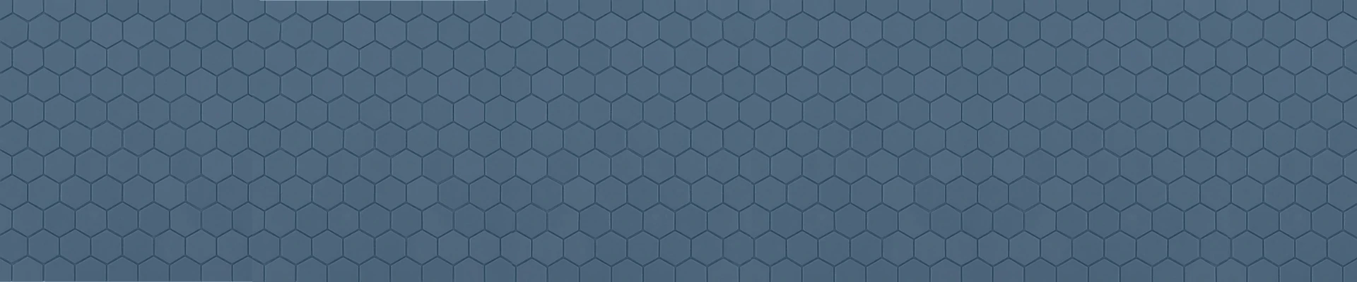 gresite hexagonal para piscina azul