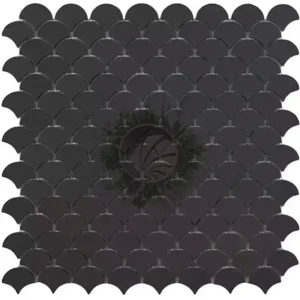 Escamas Negro Mate