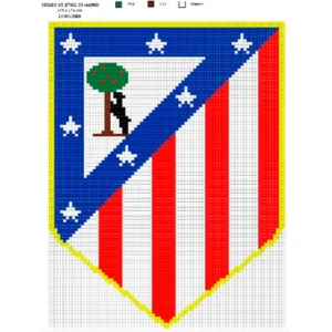 Escudo Atlético de Madrid 205x286
