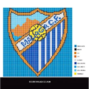 Escudo Málaga CF 200x200