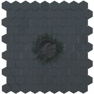 Hexagonal Antracita Mate